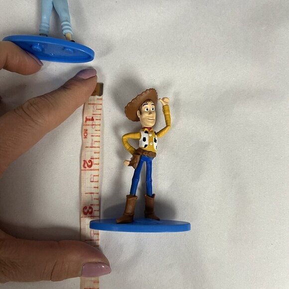 Toy Story Mini Figurines Disney Pixar Buzz Lightyear, Woody, Bo Peep, forky - Picture 9 of 9